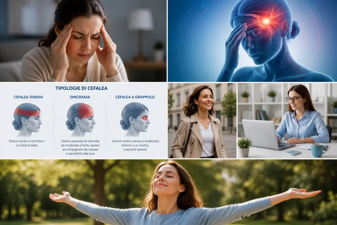 Cefalea tensiva, cefalea a grappolo e emicrania curate con Auricoloterapia