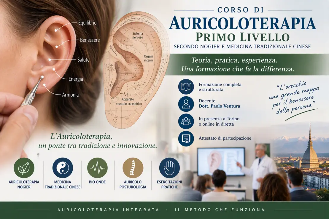 Corso di auricoloterapia di primo livello